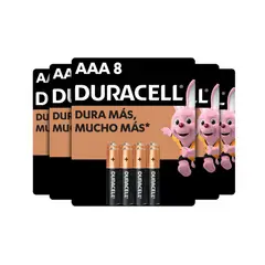 DURACELL - Pack 40 Pilas alcalinas blíster AAA
