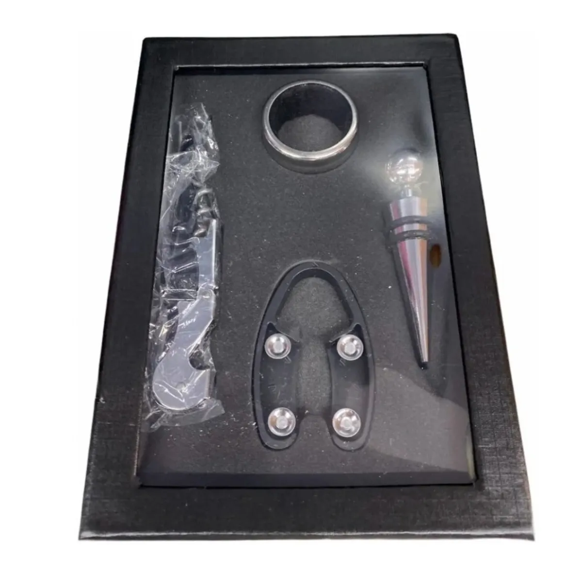 GENERICO - Set De Accesorios Para Vino Sacacorchos
