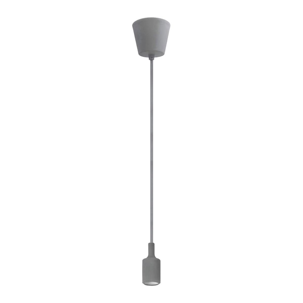 WANT - SOQUETE GRIS LED E27