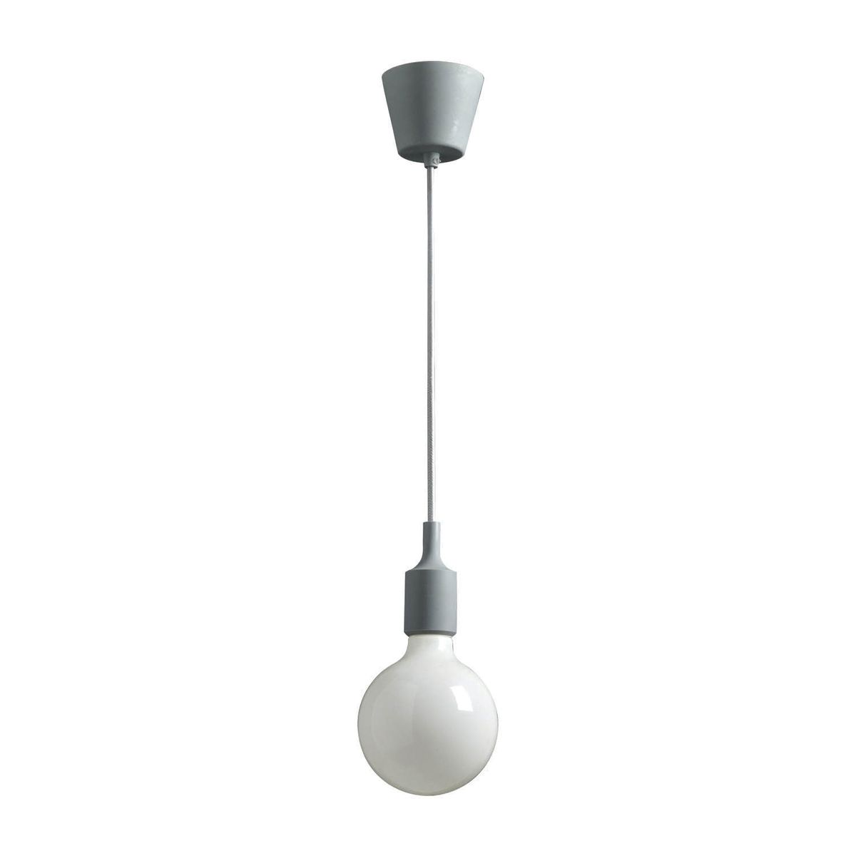WANT - SOQUETE GRIS LED E27