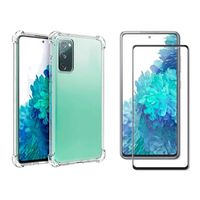 Carcasa Y Lamina Vidrio Completa Samsung Galaxy S20 Fe