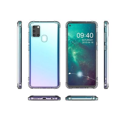 Imagen 2 del producto Samsung Galaxy A21s Carcasa Silicona Antigolpes Vidrio 9h