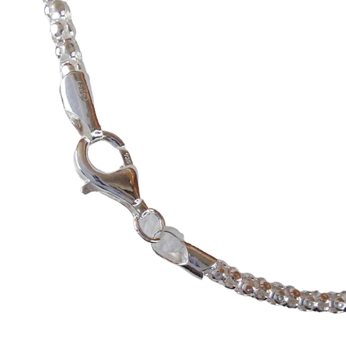 MOR JOYAS - Cadena Plata Italiana Ley 925 Collar 4 Mm X 50 Cm