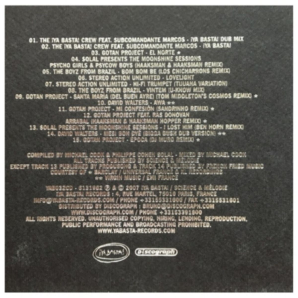 HITWAY MUSIC - YA BASTA - VARIOUS - CD HITWAY MUSIC