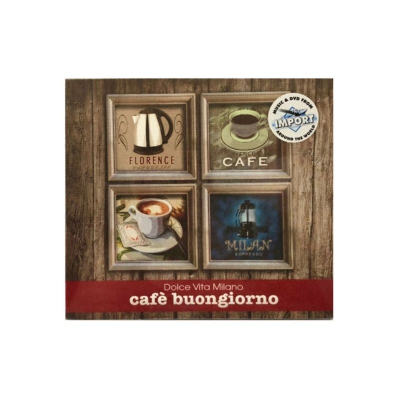 HITWAY MUSIC - DOLCE VITA MILANO - CAFÉ BUONGIORNO (2CD) - CD HITWAY MUSIC