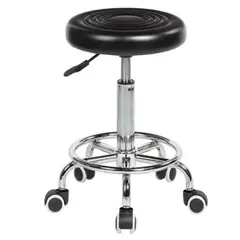 SM - Piso taburete silla giratoria negro