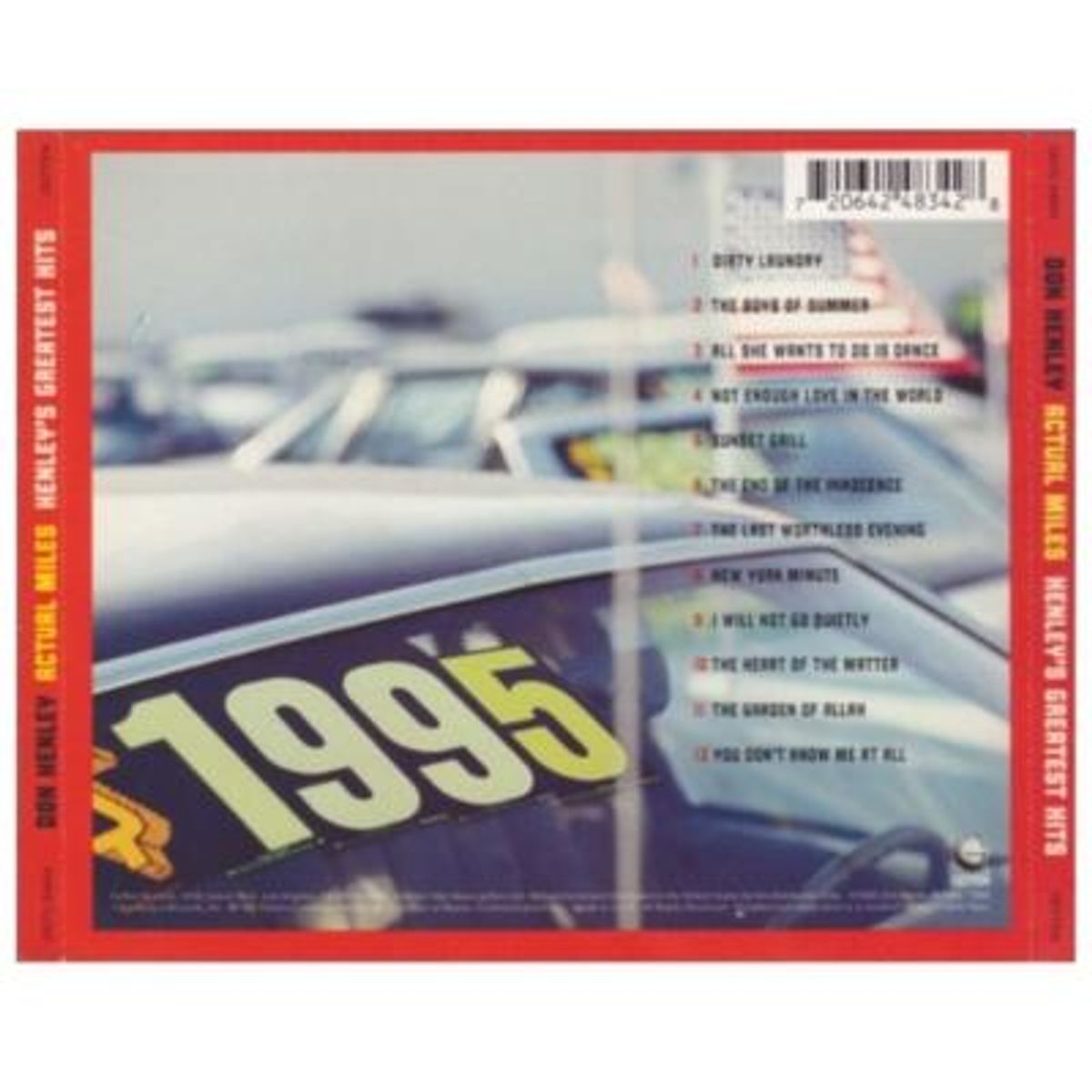 HITWAY MUSIC - DON HENLEY - ACTUAL MILES GREATEST HITS - CD HITWAY MUSIC