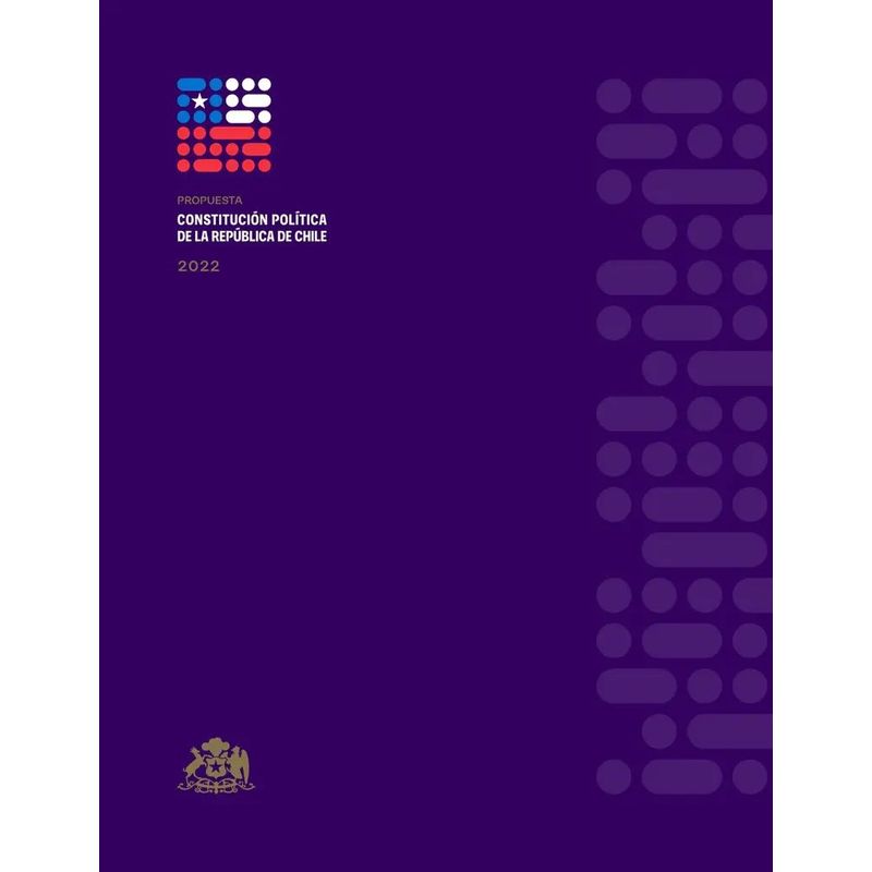 TOP10BOOKS - LIBRO CONSTITUCION POLITICA DE LA REPUBLICA DE CHILE 2022. PROPUESTA /921