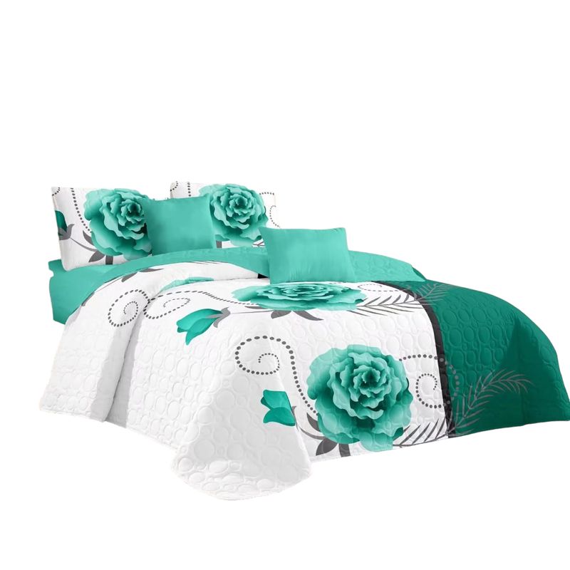 ANGELES DEL HOGAR - Cobertores de Verano Quilt 2 Plazas