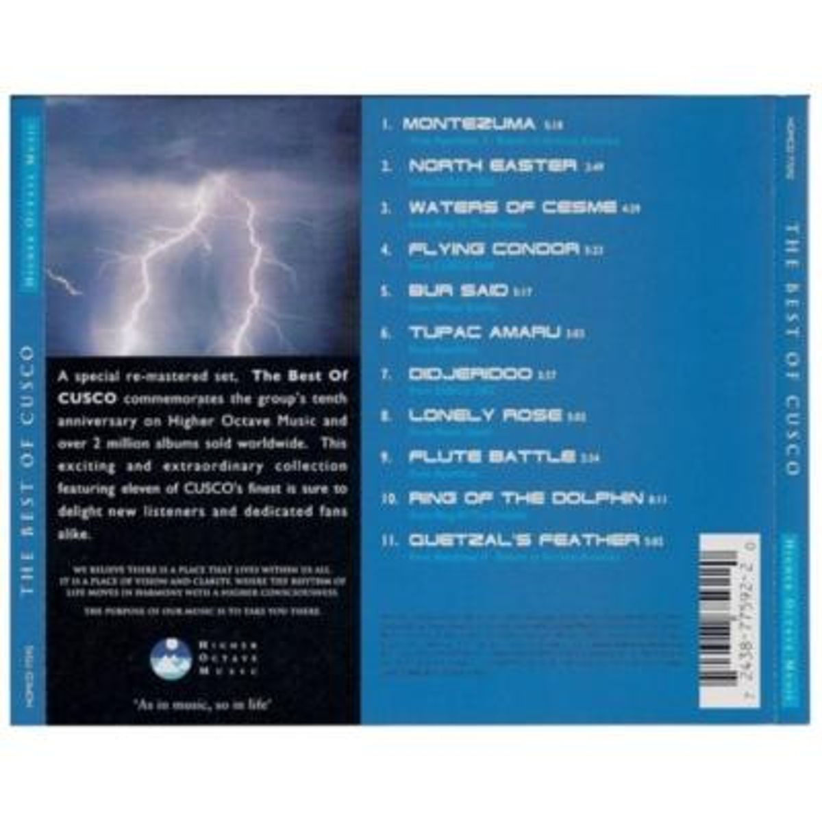 HITWAY MUSIC - CUSCO - BEST OF CUSCO - CD HITWAY MUSIC