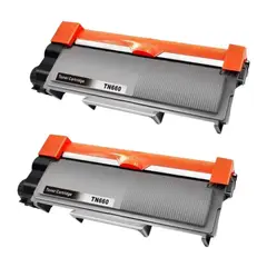 GENERICO - Pack 02 Toner Tn-2340-2370 - Tn-660 Compatible con Brother HL-2340DW DCP-L2540