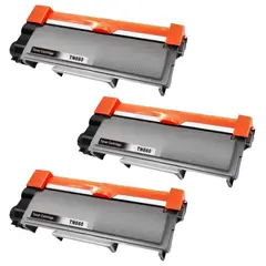 PREMIUM - Pack 03 Toner Tn-2370-Tn-660 Compatible con Brother HL-2340 DCP-L2540