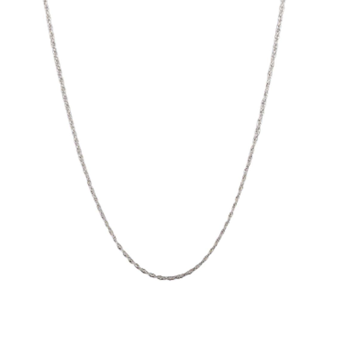 MOR JOYAS - Cadena Plata Fina Ley 925 / Cola De Zorro Eslabonado X 50 Cm