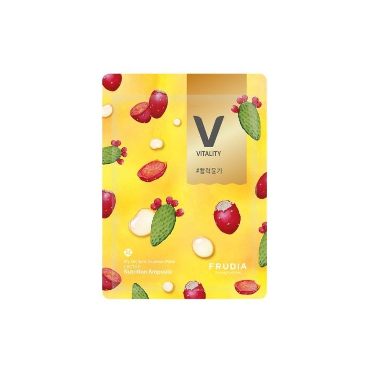 FRUDIA - Mascarilla Facial de Cactus Revitalizante Frudia