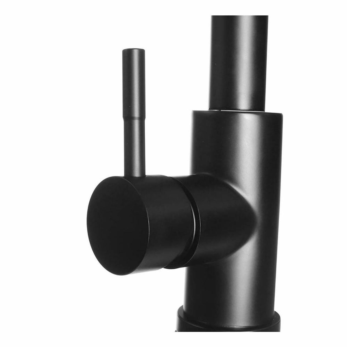 DETODOYMAS - Llave Monomando Lavaplatos Profesional Extraíble Negra DETODOYMAS