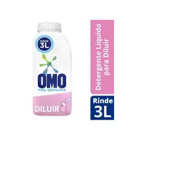 OMO - Detergente Botella Líquido para Diluir - 500 ml