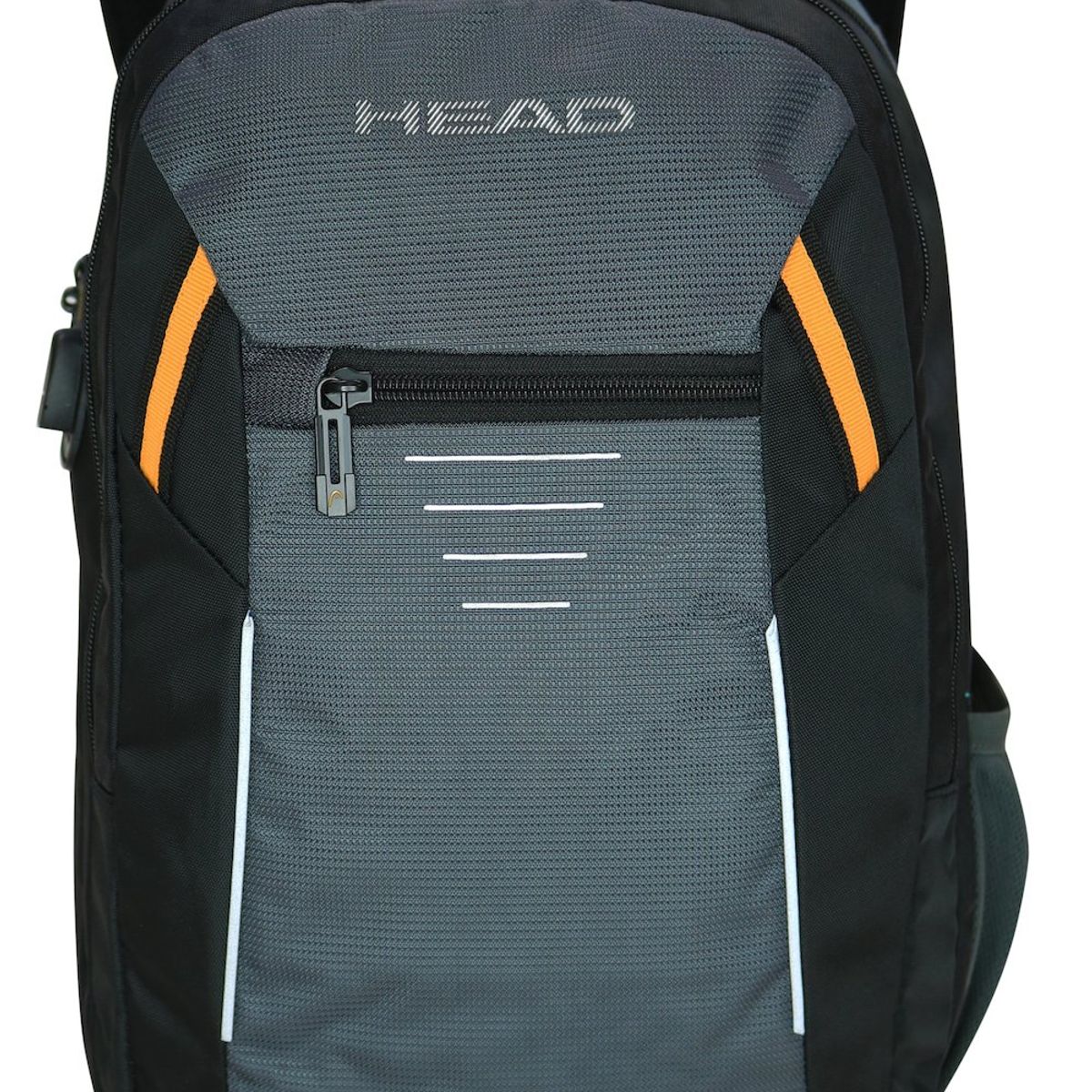 HEAD - Mochila Tecnología Crosstrek USB Negra Gris Head