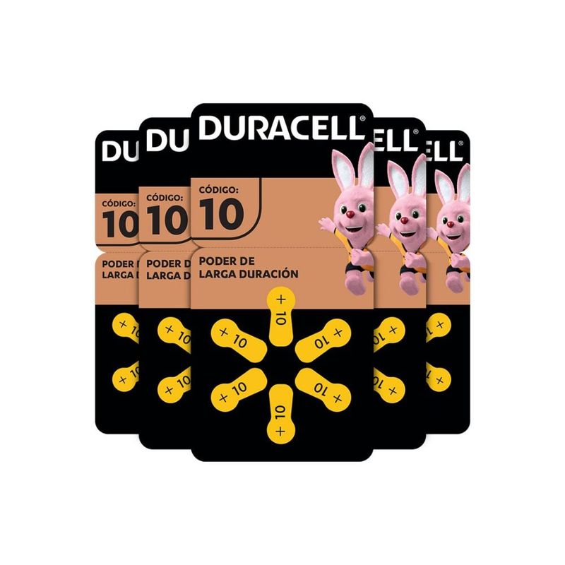 DURACELL - Pack 60 Pilas Duracell Audífono Tamaño 10/Superstore