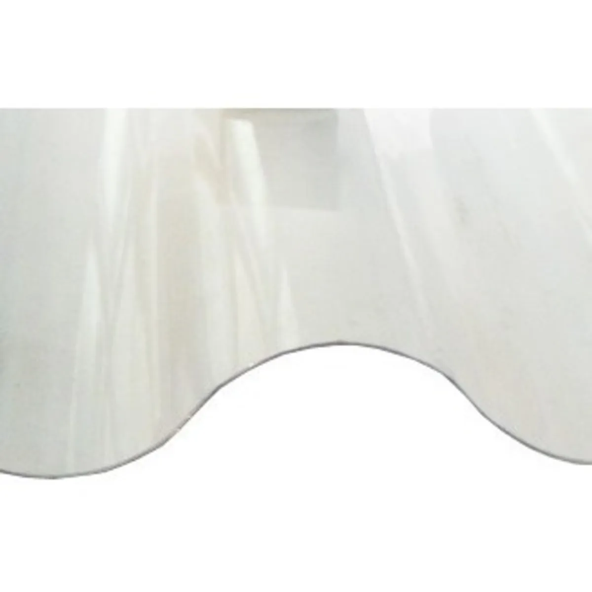 DVP - Policarbonato Ondulado 0,81x2,0mts 0,7mm Transparente Dvp