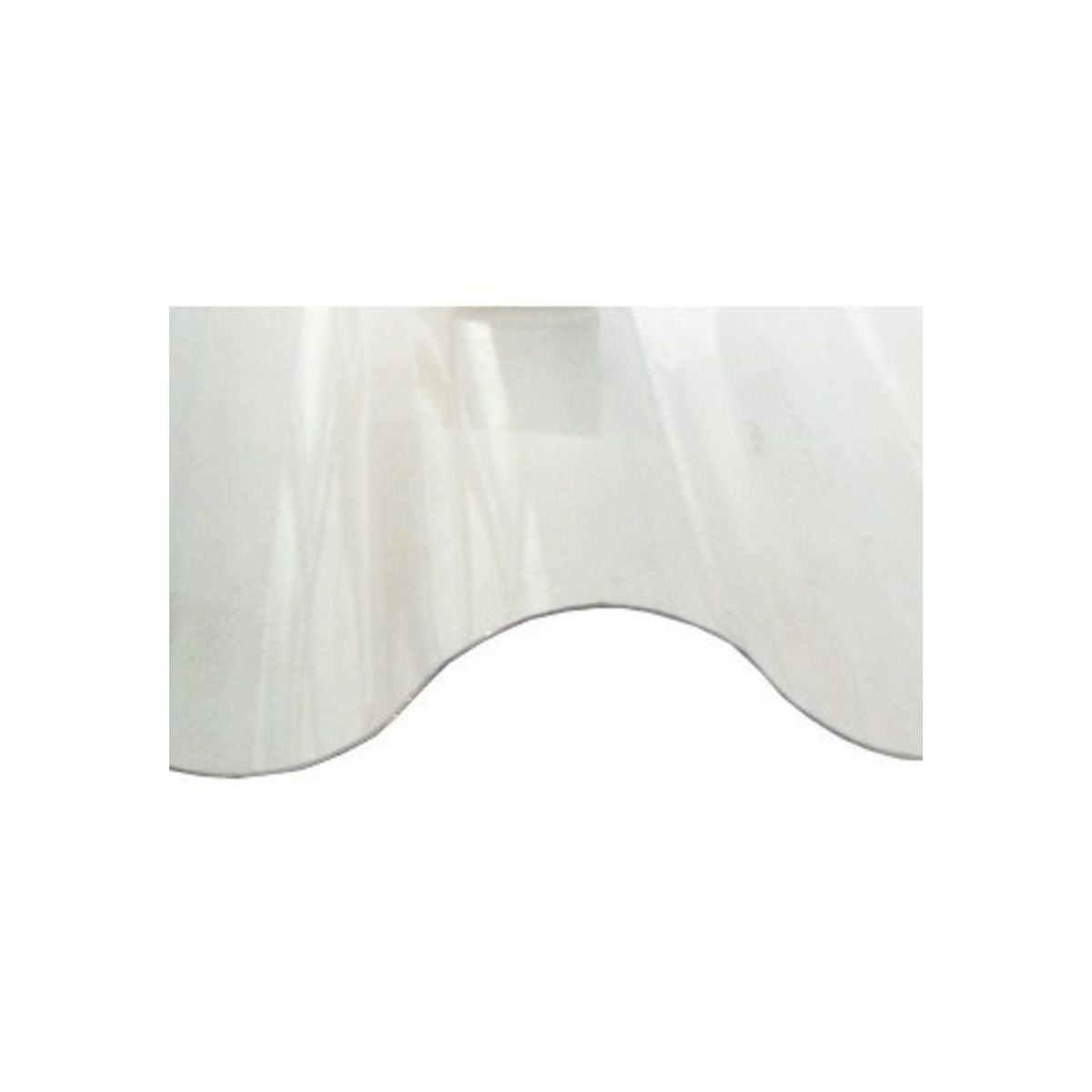 DVP - Policarbonato Ondulado 0,81x2,0mts 0,7mm Transparente Dvp
