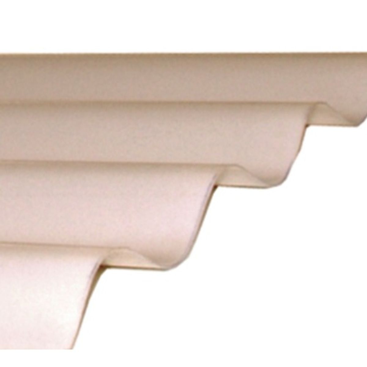 DVP - Policarbonato Ondulado 0,81x2,0mts 0,7mm Bronce Dvp