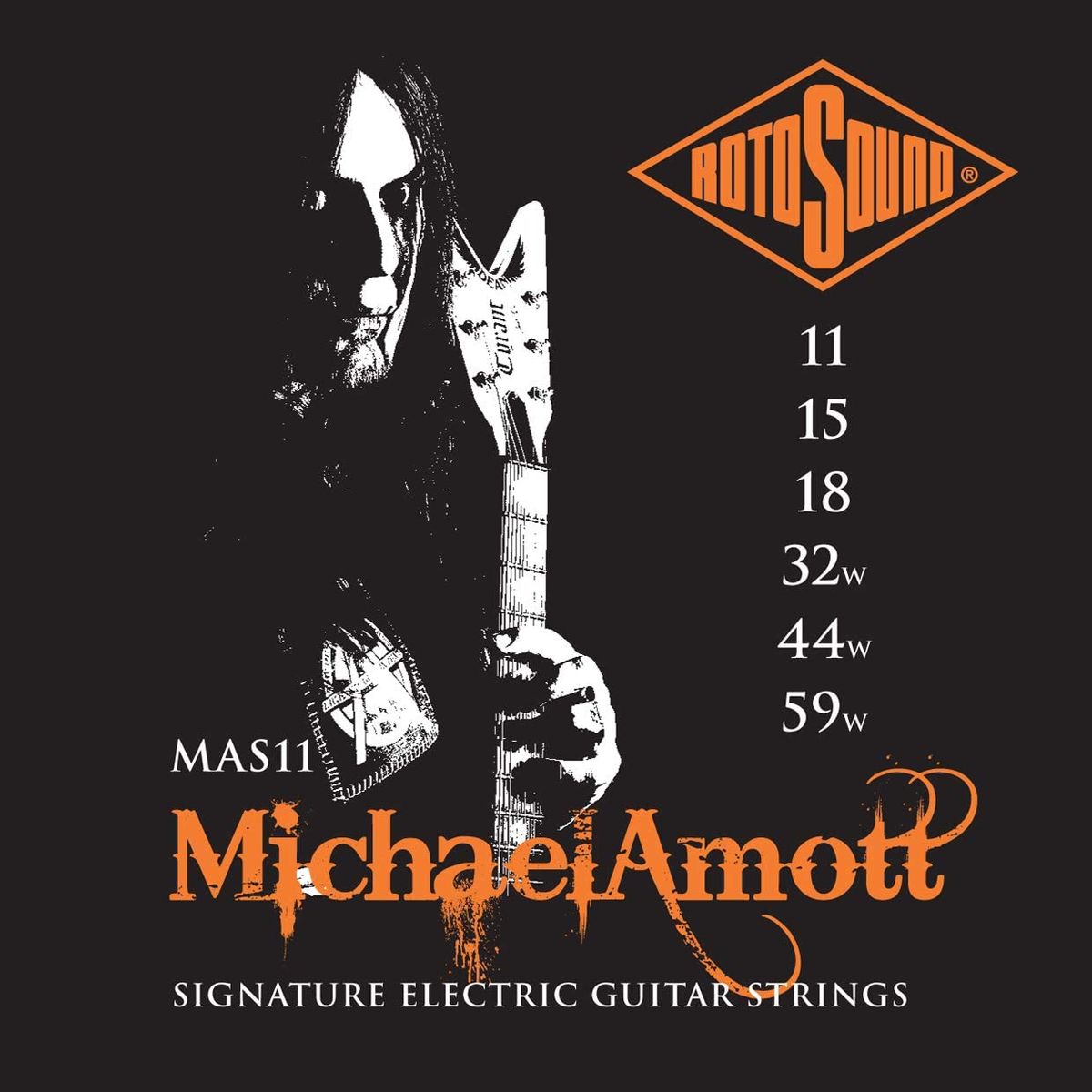 ROTOSOUND - Set guitarra eléctrica Rotosound MAS11 Michael Amott