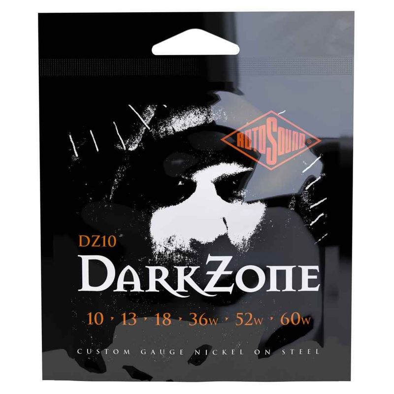 ROTOSOUND - Cuerdas de guitarra electrica Rotosound Dark Zone 0.10 - 0.60 DZ-10