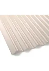 DVP - Policarbonato Ondulado 0,81x2,0mts 0,5mm Bronce