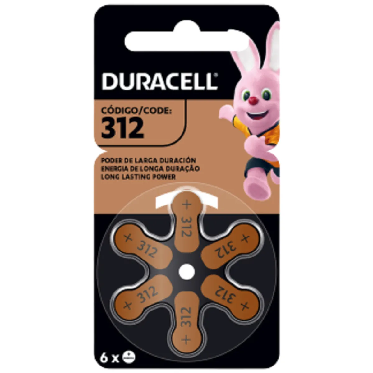 DURACELL - Pack 60 Pilas Duracell Audífono Tamaño 312/Superstore