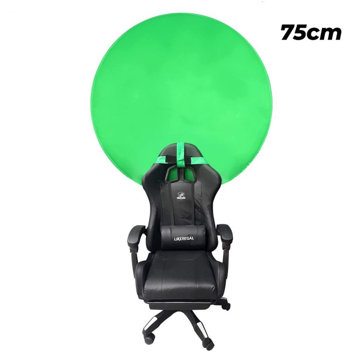 GENERICO - Fondo Virtual Croma Pantalla Verde 75cm