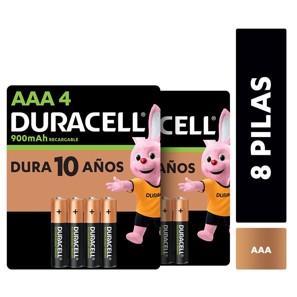 DURACELL - Pack 8 Pilas Recargables Duracell  Aaa / Superstore