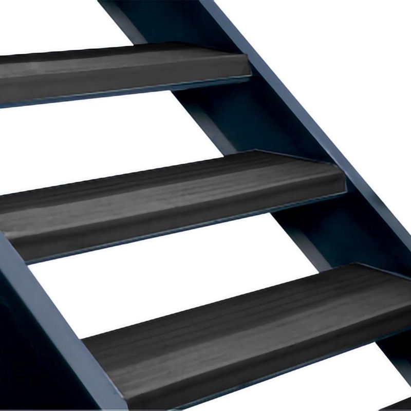 DVP - Grada Clásica Escalera PVC 0,5x3,0 mts Negro DVP DVP
