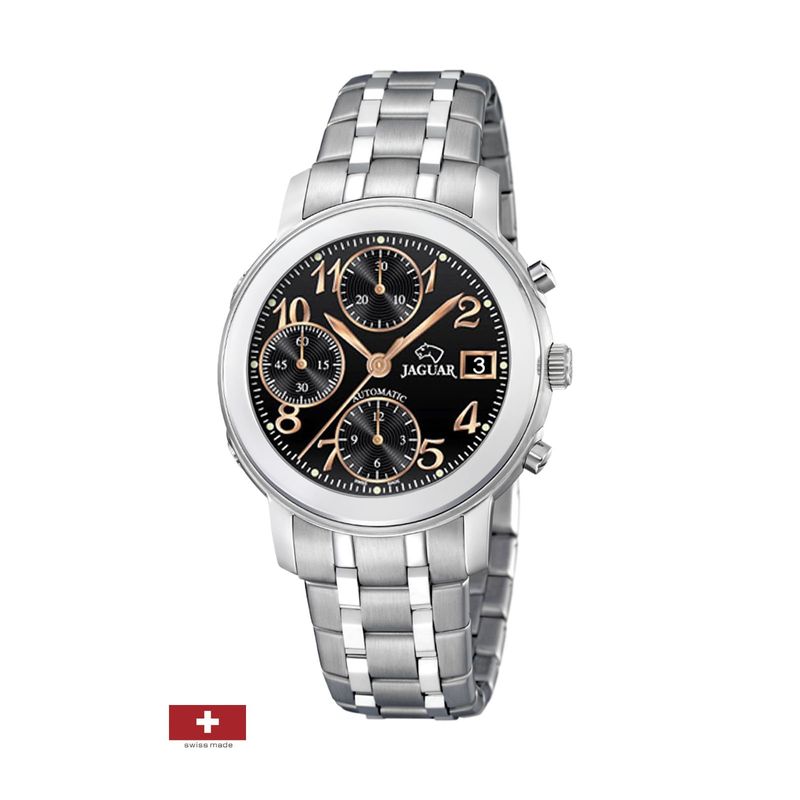 JAGUAR - Reloj J939/4 Jaguar Negro Hombre Coleccion 1938