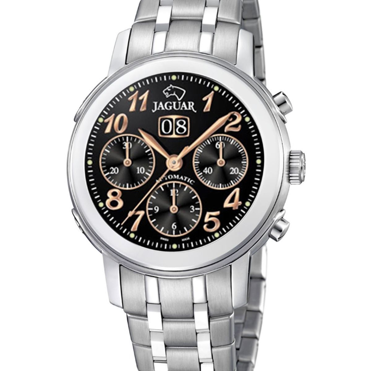 JAGUAR - Reloj J943/4 Jaguar Negro Hombre Coleccion 1938