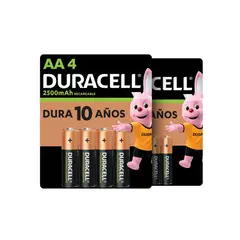 DURACELL - Pack Pilas recargables AAAx4 + AAx4 / Superstore