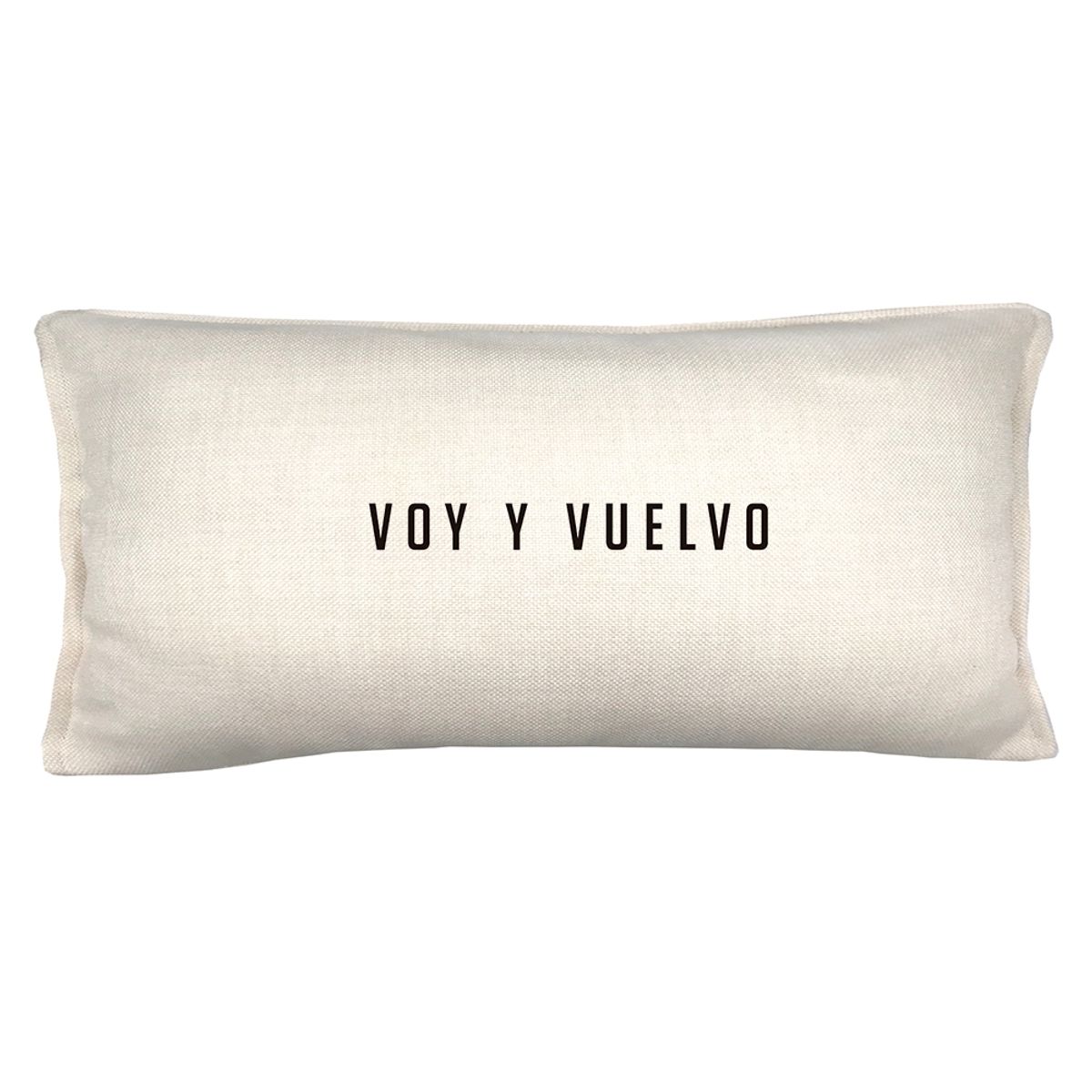 TUYO PRINT - Cojín Voy y vuelvo 70x35