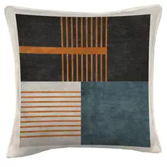 TUYO PRINT - Cojín Acero - 45x45 -