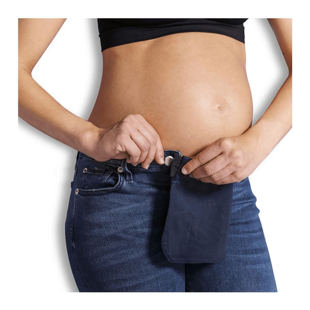 CARRIWELL - Flexi-Belt 3 Colores Extensor Pantalón Algodón Organico CARRIWELL