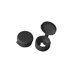 DVP - Tapa tornillo universal negro
