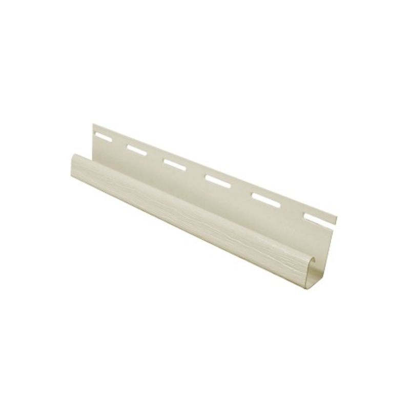 DVP - Perfil J Siding Pvc 1/2'' Rigido Beige 3,8mts Dvp