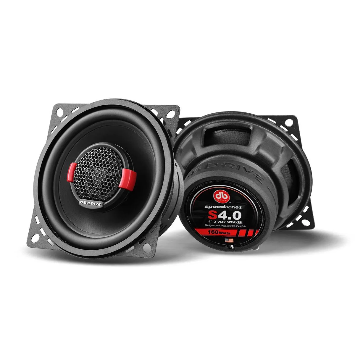 DB DRIVE - Parlantes de 4 Pulgadas, Altavoz coaxial / 250W