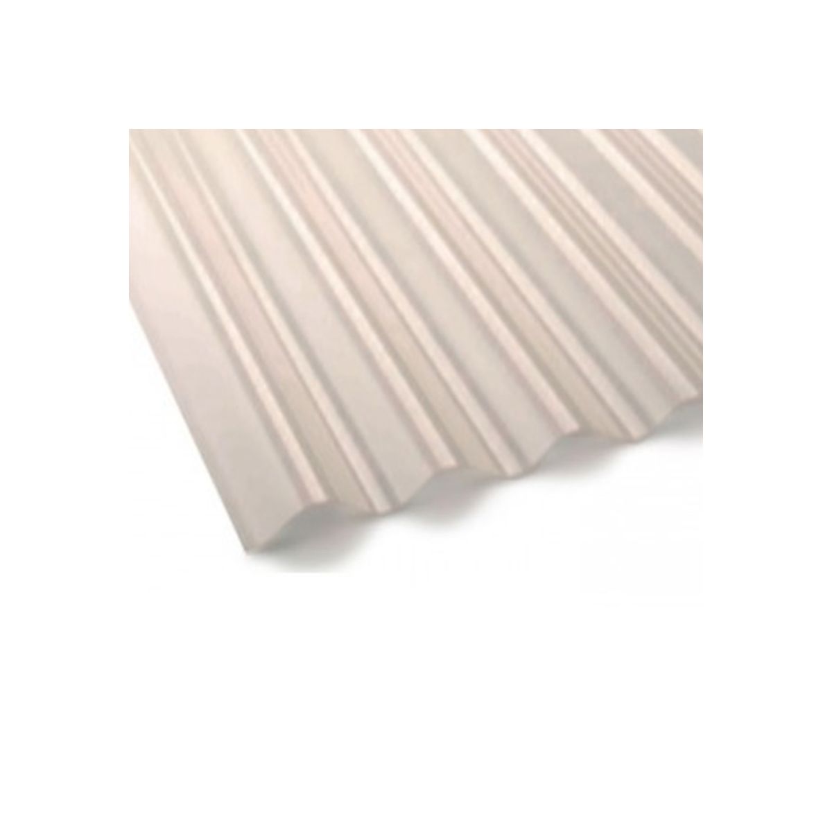 DVP - Policarbonato Ondulado 0,81x3,66mts 0,5mm Bronce Dvp