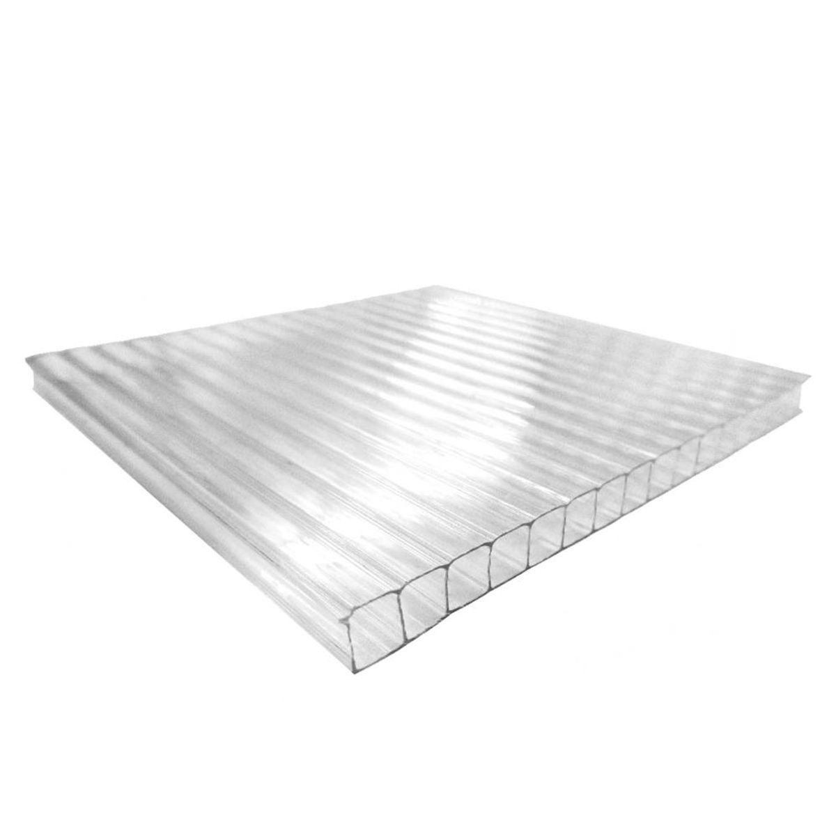 DVP - Policarbonato Alveolar 1050x2900x8mm Transparente Dvp