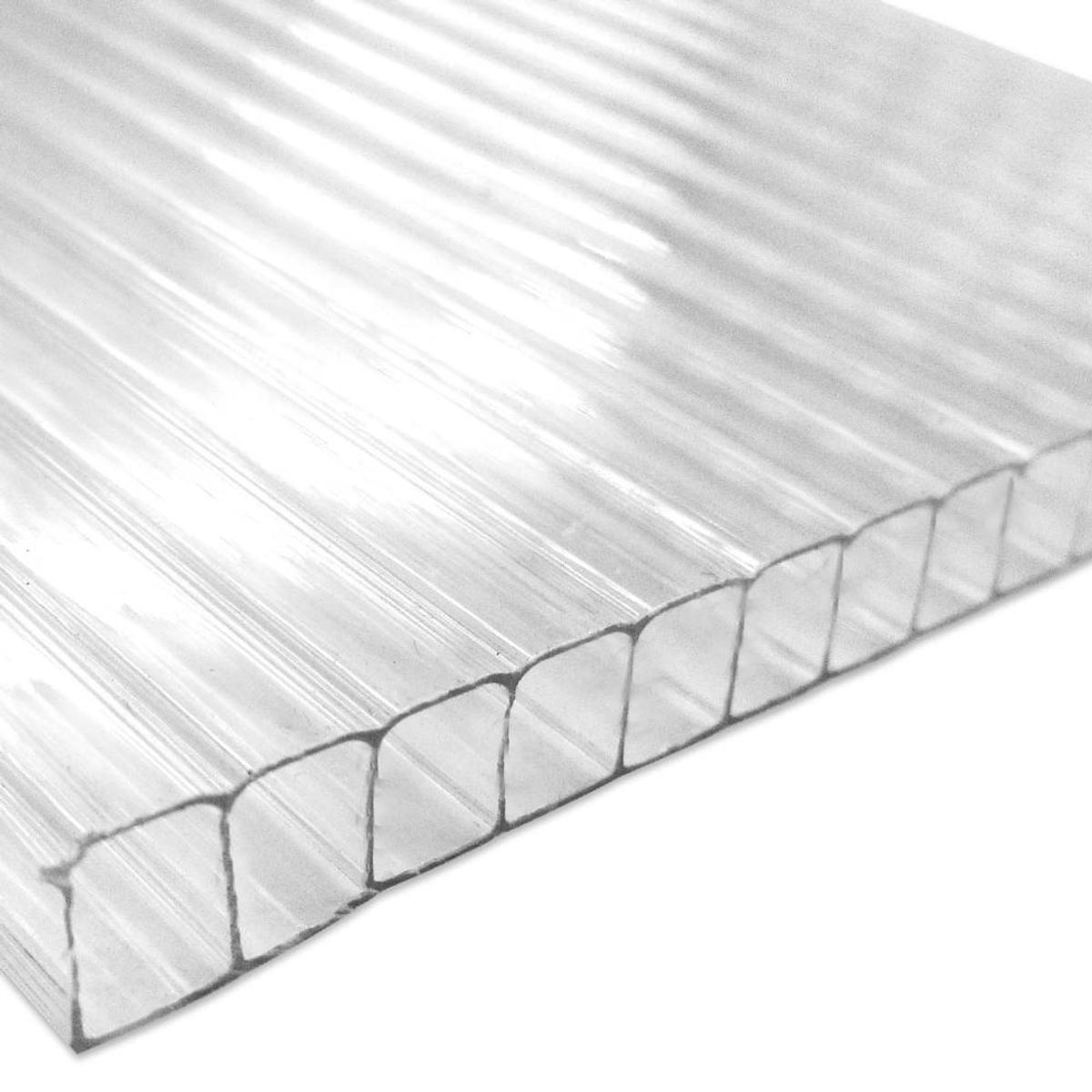 DVP - Policarbonato Alveolar 1050x2900x8mm Transparente Dvp