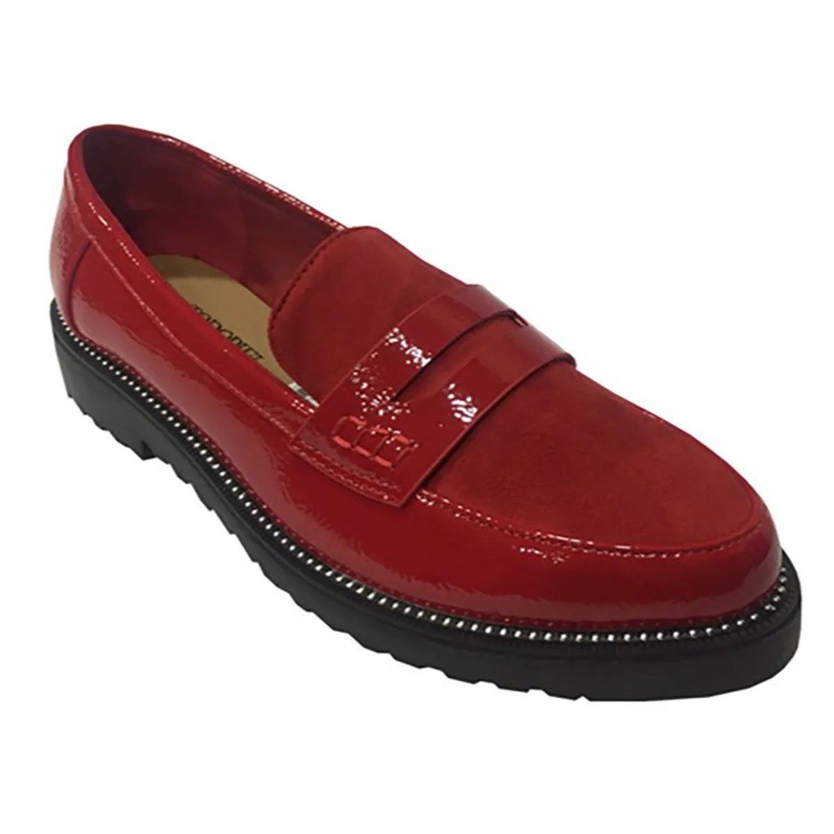 TODOPIEL - Mocasin Mujer Rojo Todopiel