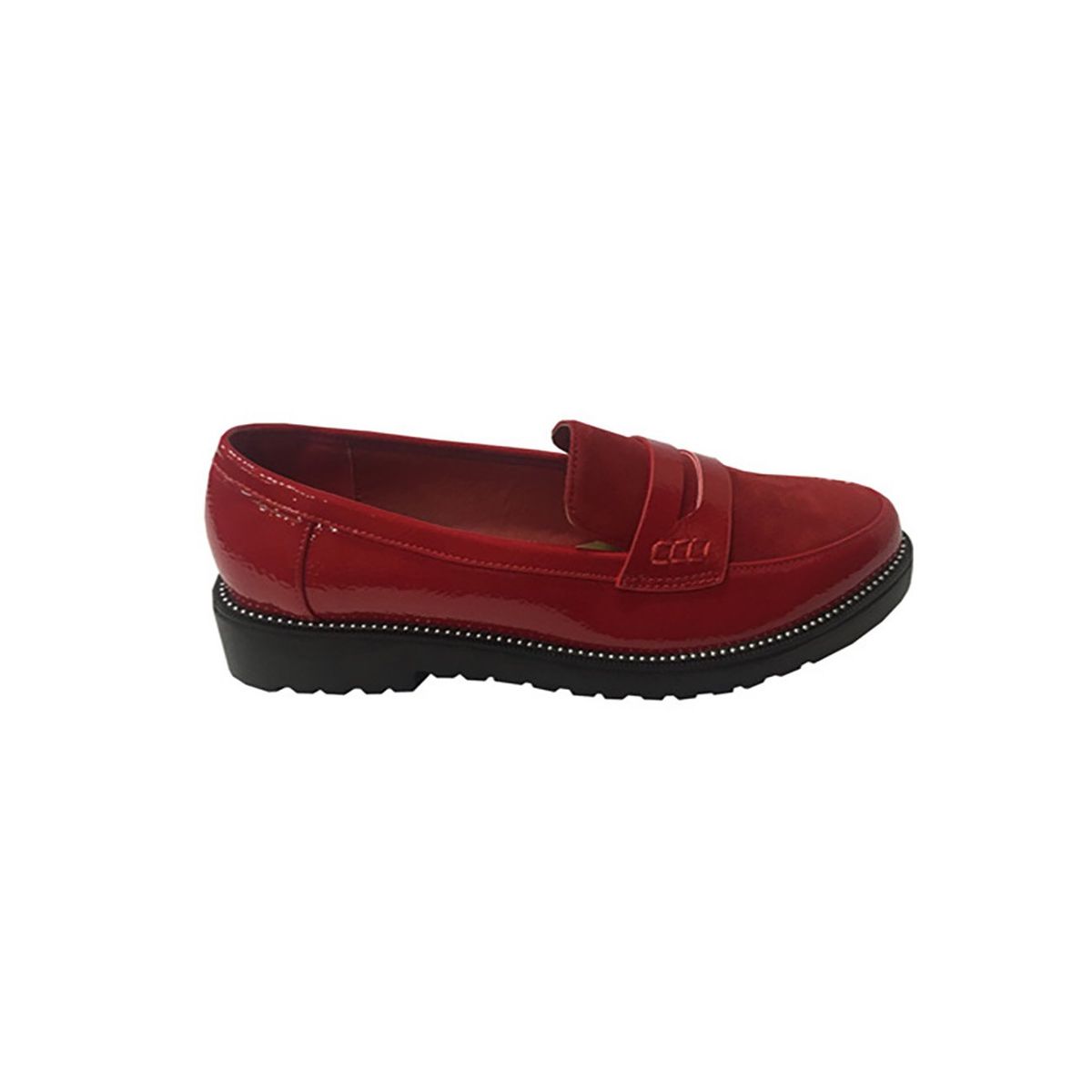 TODOPIEL - Mocasin Mujer Rojo Todopiel