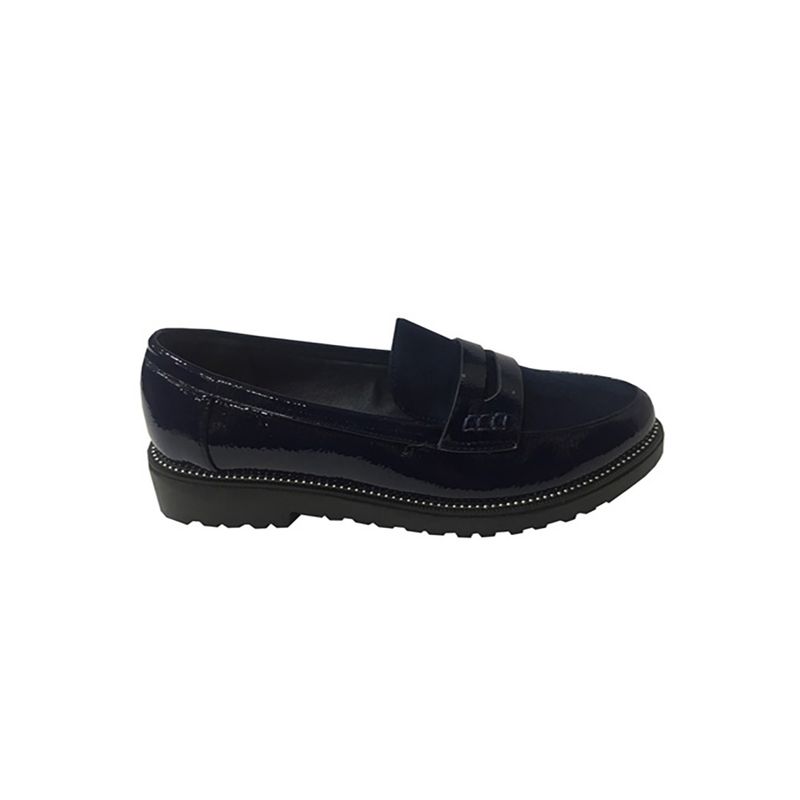 TODOPIEL - Mocasin Mujer Azul Marino Todopiel