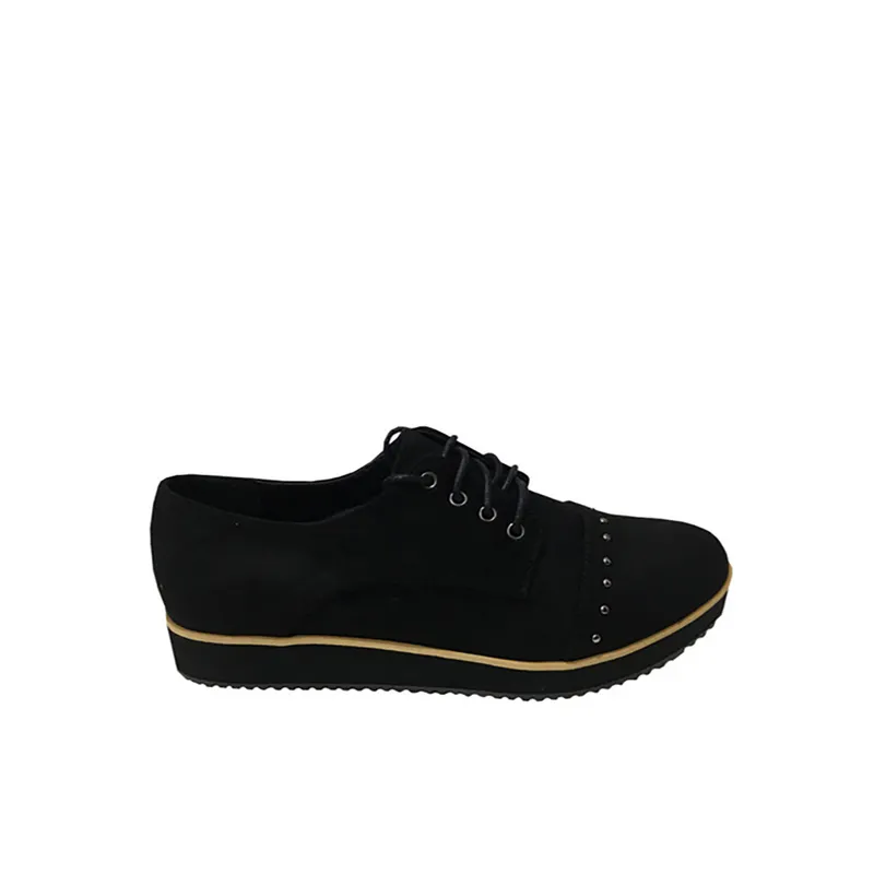 TODOPIEL - Mocasin Mujer Negro Todopiel