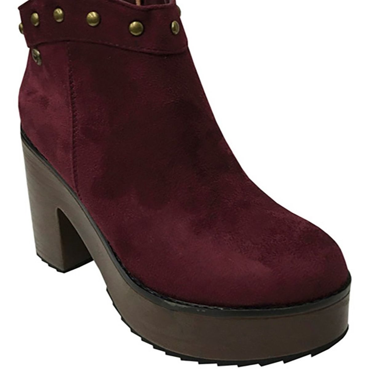 TODOPIEL - Botin Mujer Burdeo Todopiel