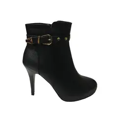 TODOPIEL - Botin Mujer Negro